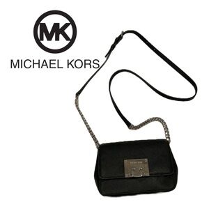 Michael Kors‎ Women’s Tina Black Saffiano Leather Crossbody Bag